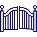 Serrure de portail à Caille